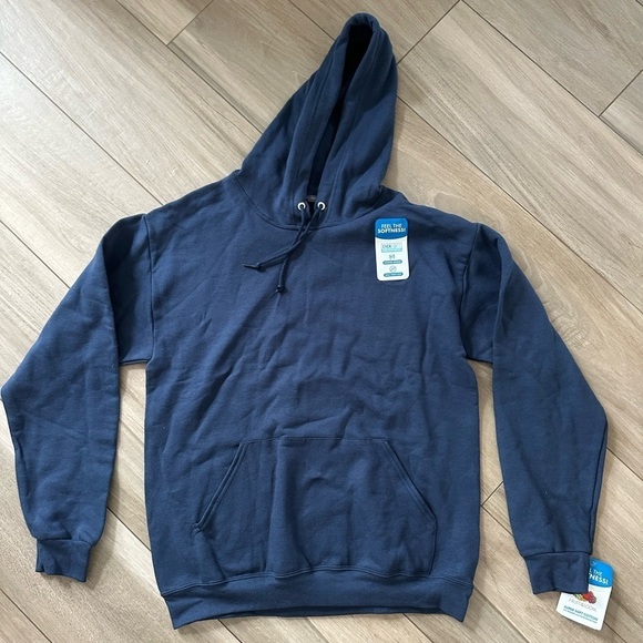 Fruit of the Loom Other - Men's fruit of the loom Navy Hoodie nwt